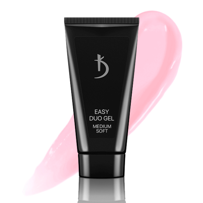 Acrylic gel system Easy duo gel Medium Soft Art 10, 60 g