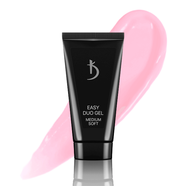 Acrylic gel system Easy duo gel Medium Soft Art 12, 30 g