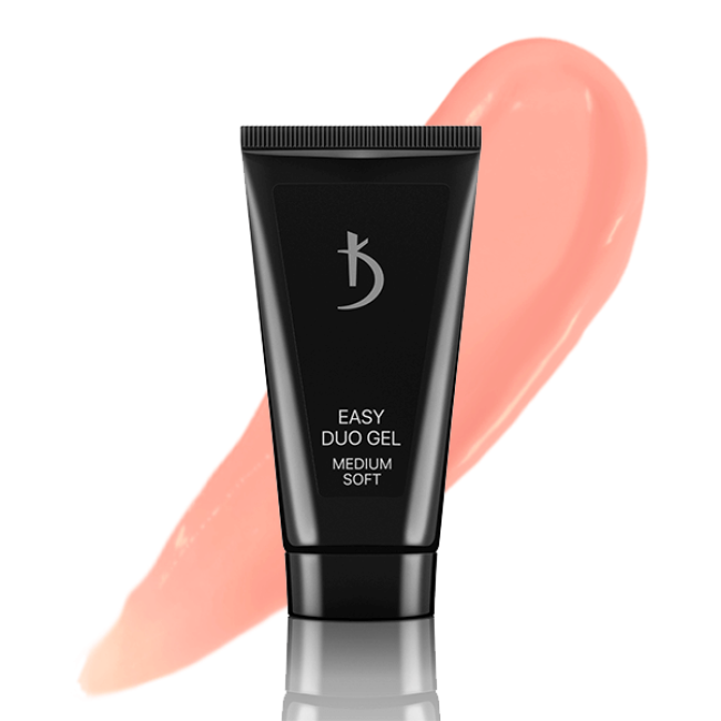 Acrylic gel system Easy duo gel Medium Soft Art 12, 30 g