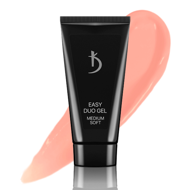 Acrylic gel system Easy duo gel Medium Soft Art 10, 60 g