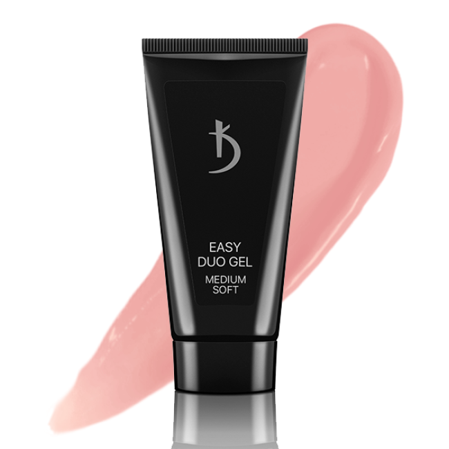 Acrylic gel system Easy duo gel Medium Soft Art 10, 60 g