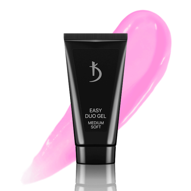 Acrylic gel system Easy duo gel Medium Soft Art 12, 30 g