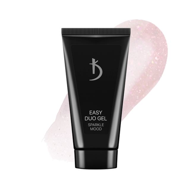 Professional acrylic-gel system Easy Duo Gel “Sparkle mood” № 2, 15 g
