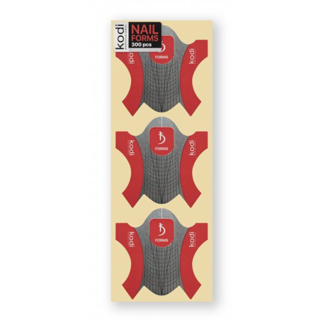 Classic forms for nail modeling (300 pcs/pack)