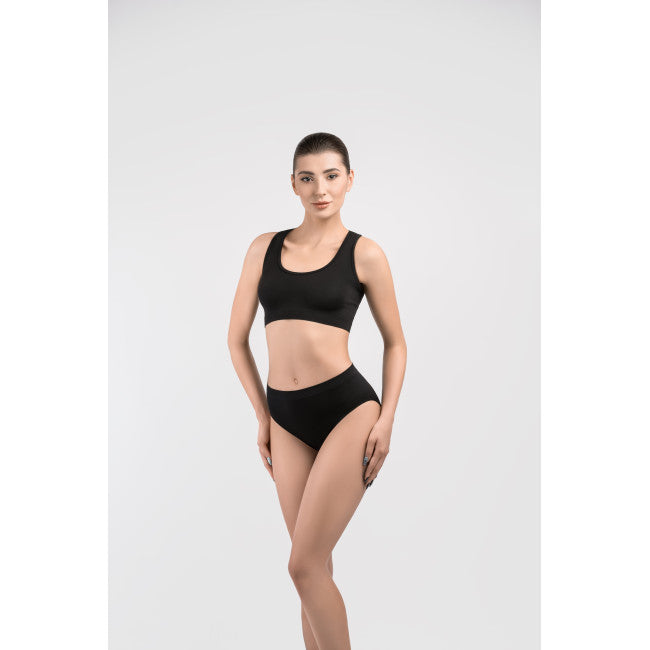 Padded Top (Color: Black, XL)