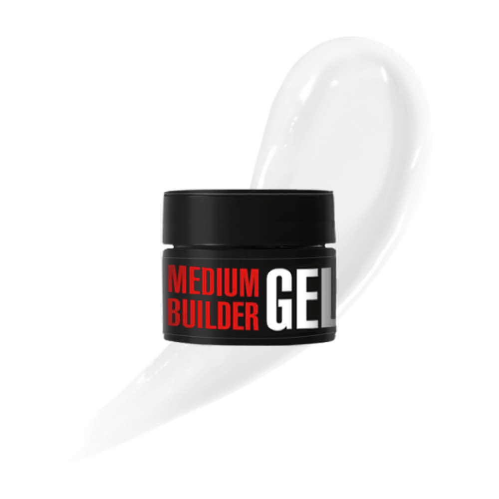 Medium Builder Gel 13, 30 g (shade: Milky Beige)