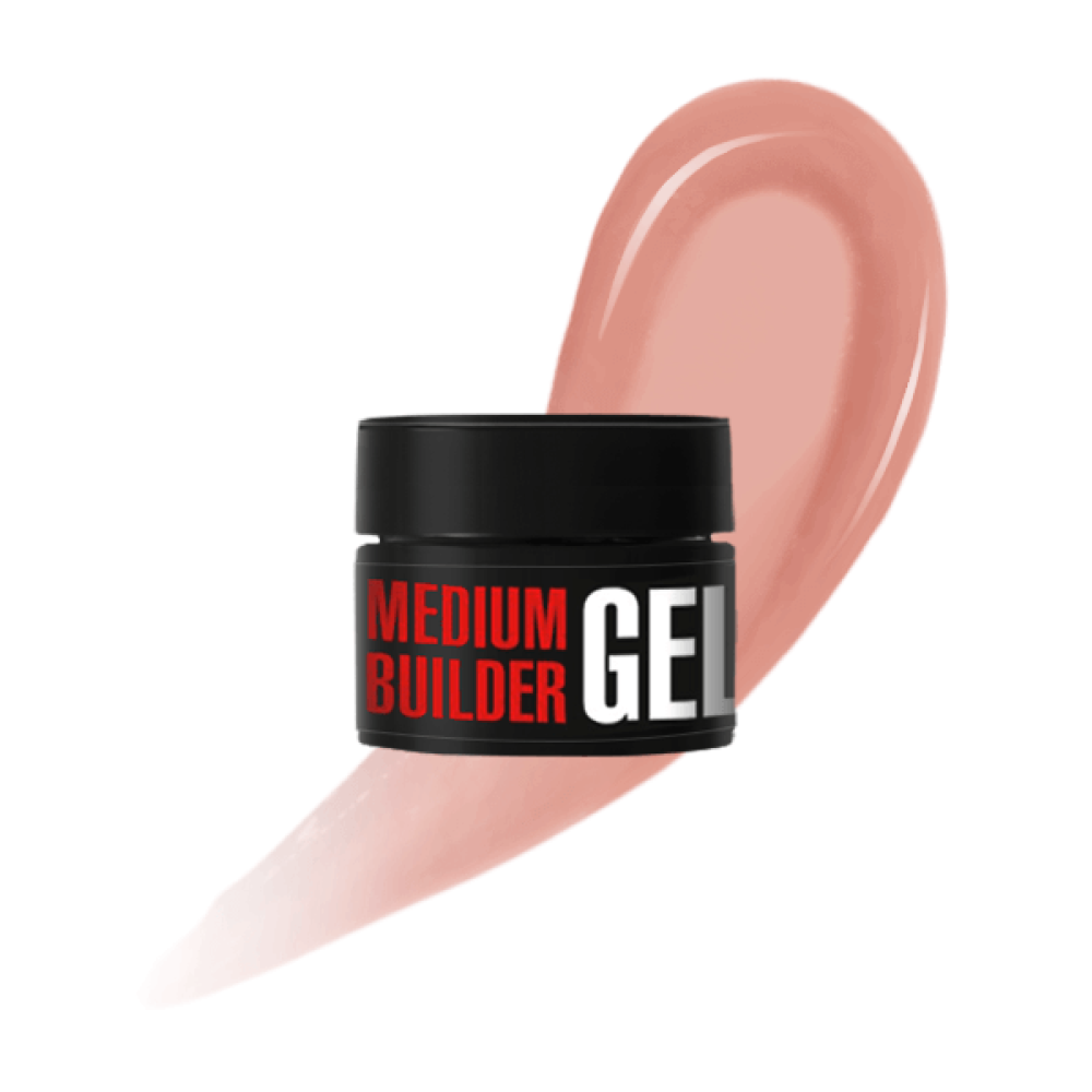 Medium Builder Gel 13, 30 g (shade: Milky Beige)