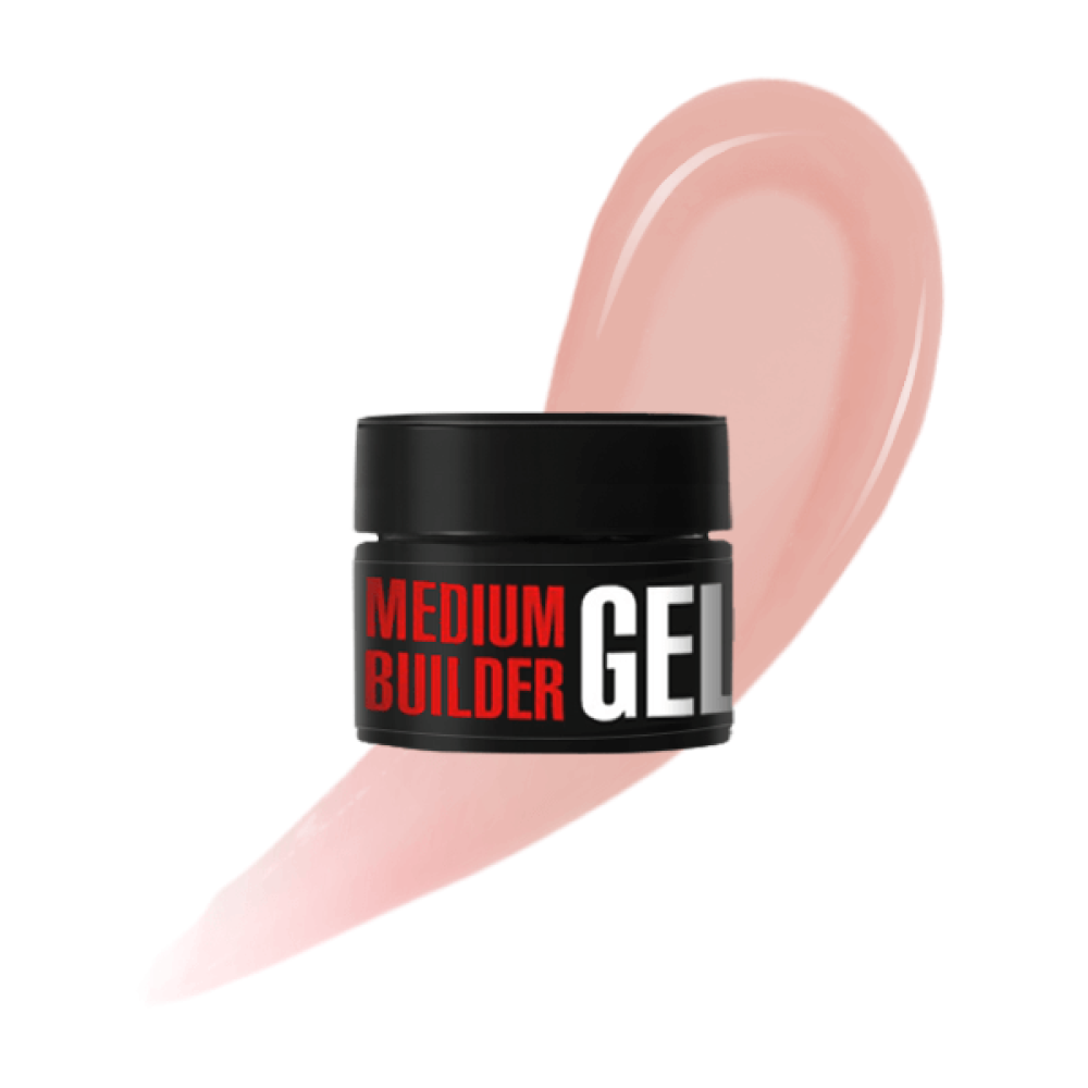 Medium Builder Gel 13, 30 g (shade: Milky Beige)