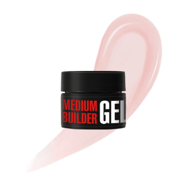 Medium Builder Gel 13, 30 g (shade: Milky Beige)