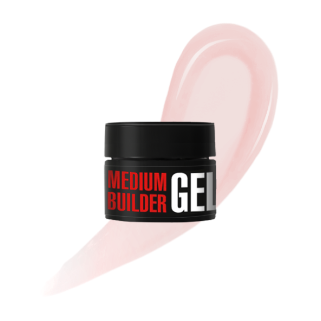 Medium Builder Gel 13, 30 g (shade: Milky Beige)