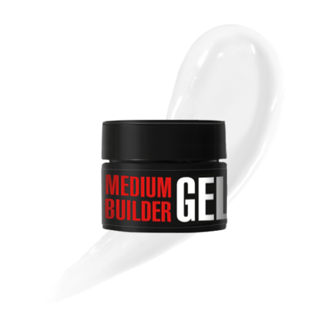 Medium Builder Gel 13, 30 g (shade: Milky Beige)