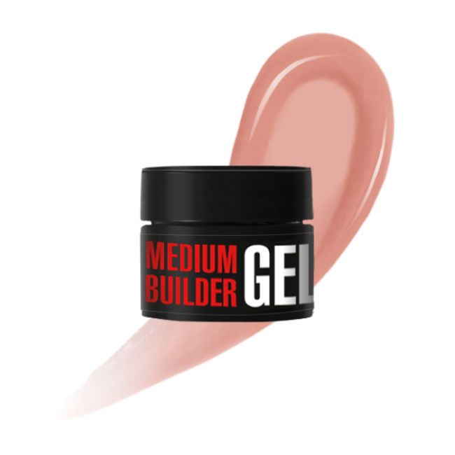 Medium Builder Gel 13, 30 g (shade: Milky Beige)