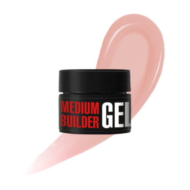 Medium Builder Gel 13, 30 g (shade: Milky Beige)