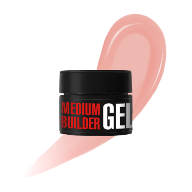 Medium Builder Gel 13, 30 g (shade: Milky Beige)