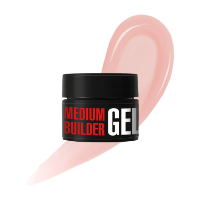 Medium Builder Gel 13, 30 g (shade: Milky Beige)