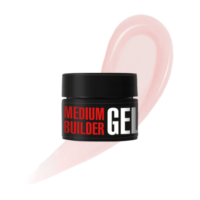 Medium Builder Gel 13, 30 g (shade: Milky Beige)