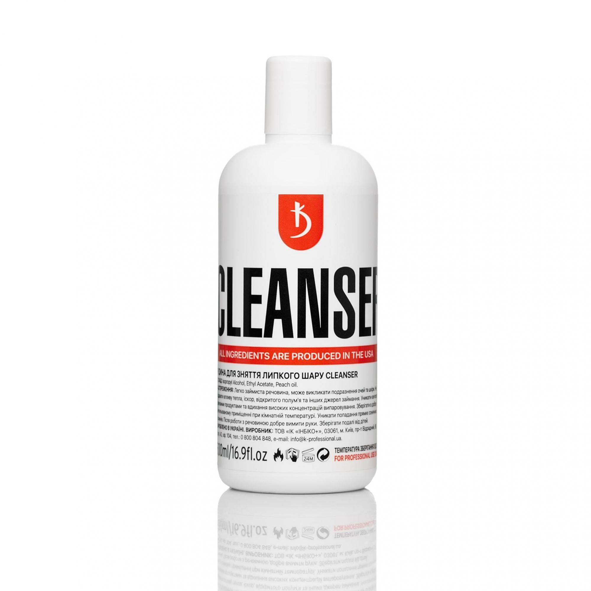 Cleanser Liquid for Removing Sticky Layer, 500 ml