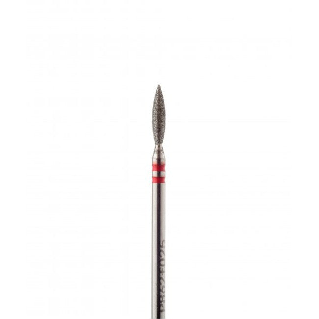 Flame-shaped diamond drill bit, soft abrasive (d = 2.5 mm) P862f025