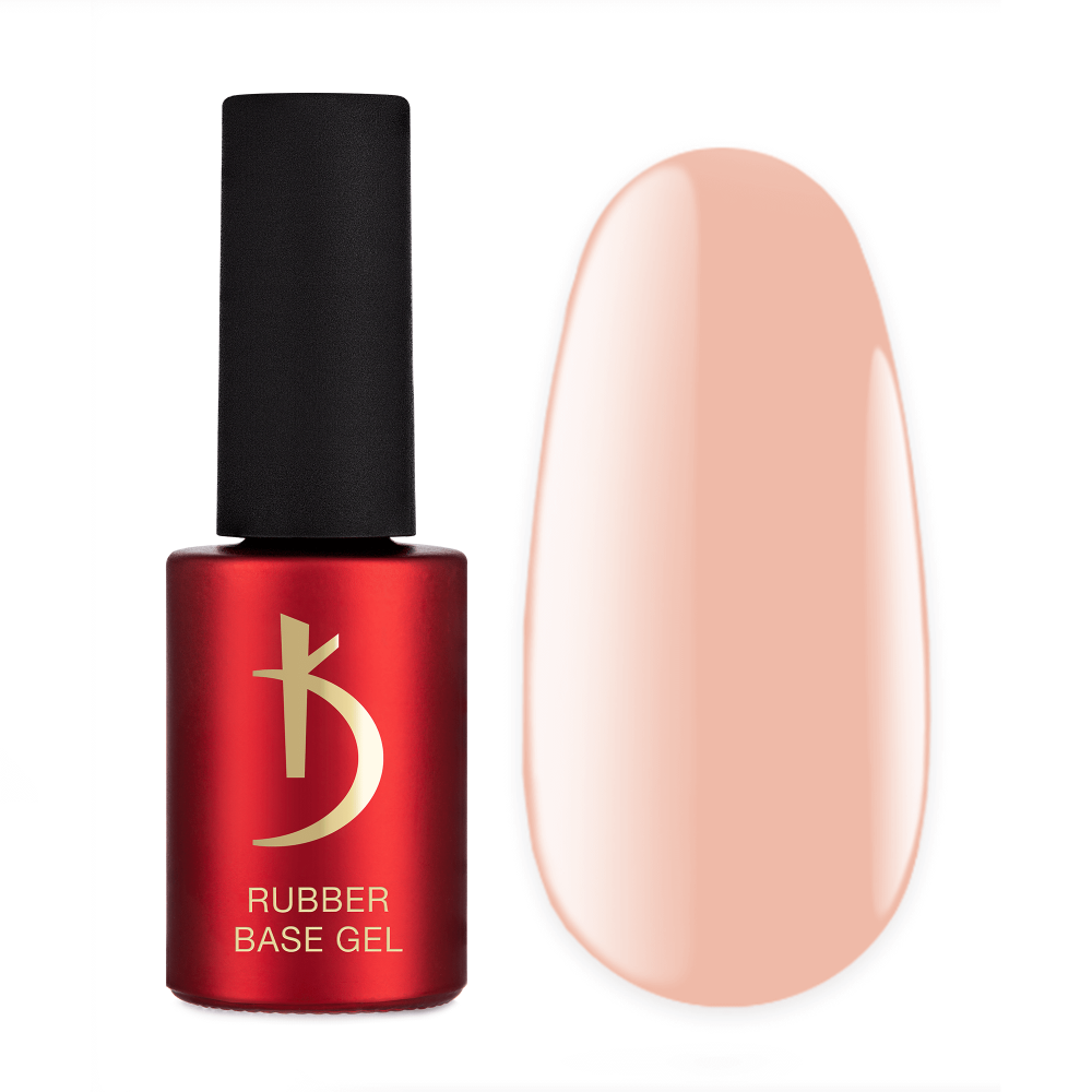 Color Rubber base gel, Jelly, Violet, 8 ml