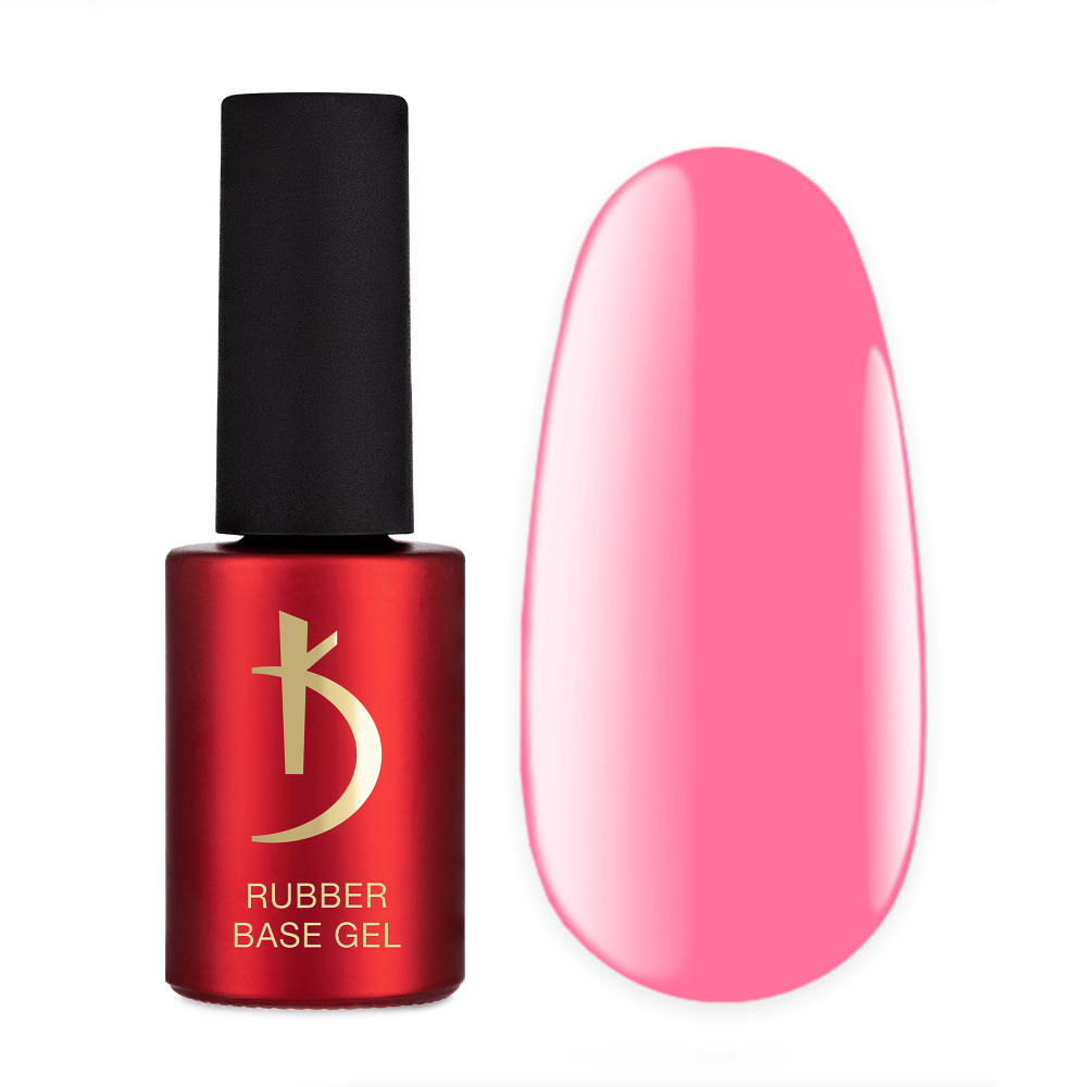 Color Rubber base gel, Jelly, Violet, 8 ml