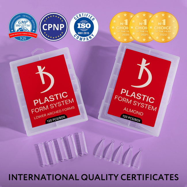 Top Forms for Nail Modeling Almond, 120 pcs / pack