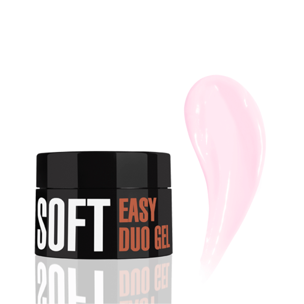 Professional Acrylic Gel System Easy Duo Gel Soft (Color: Silk Cloud), 30 g