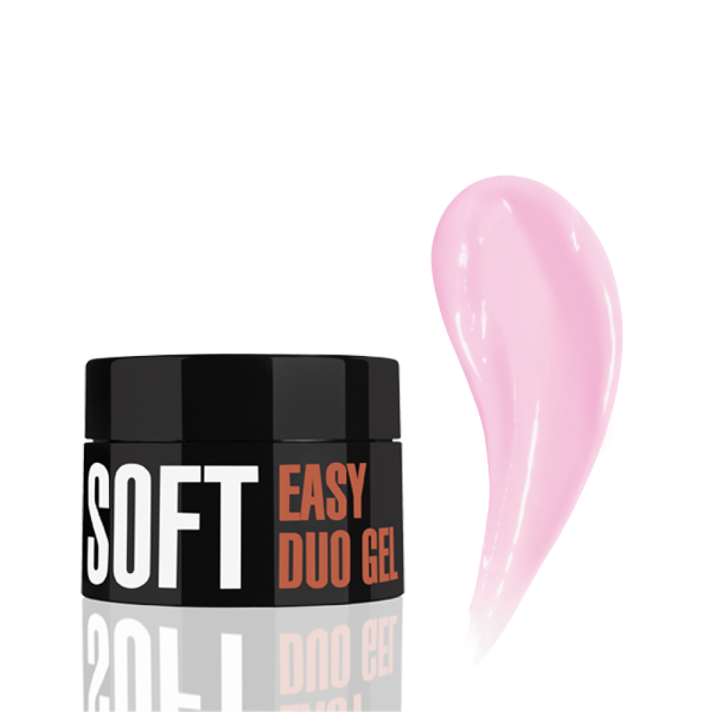 Professional Acrylic Gel System Easy Duo Gel Soft (Color: Silk Cloud), 30 g