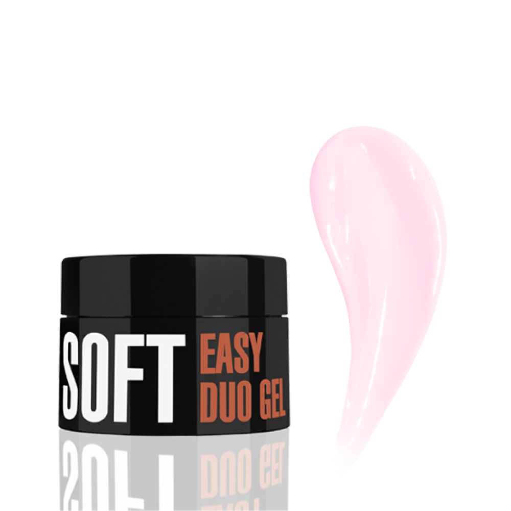 Professional Acrylic Gel System Easy Duo Gel Soft (Color: Silk Cloud), 30 g