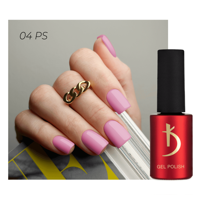 Gel Polish Pink Silk 04 (PS), 7 ml