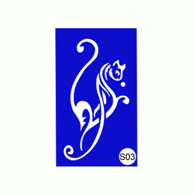 Stencil for Henna S03