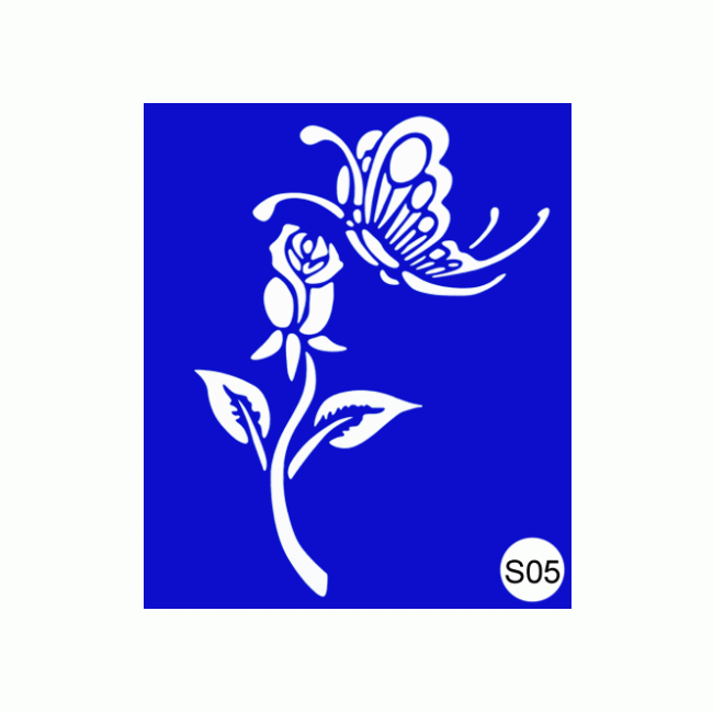 Stencil for Henna S05