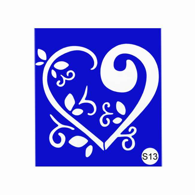 Stencil for Henna S13