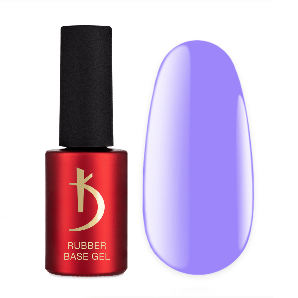 Color Rubber base gel, Jelly, Violet, 8 ml