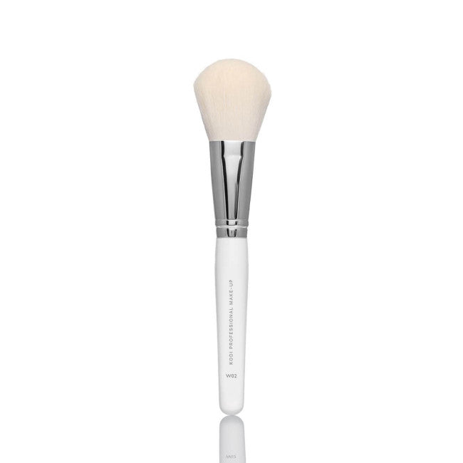 Powder Brush W02 (Bristle: Nylon with Natural Bristles)