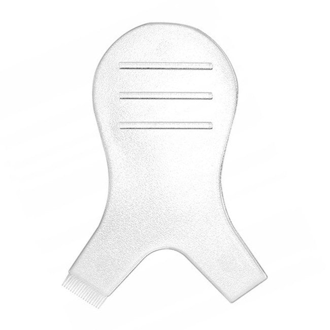 V-shaped eyelash applicator
