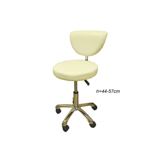 Chair Without Backrest for Master, Color: Beige