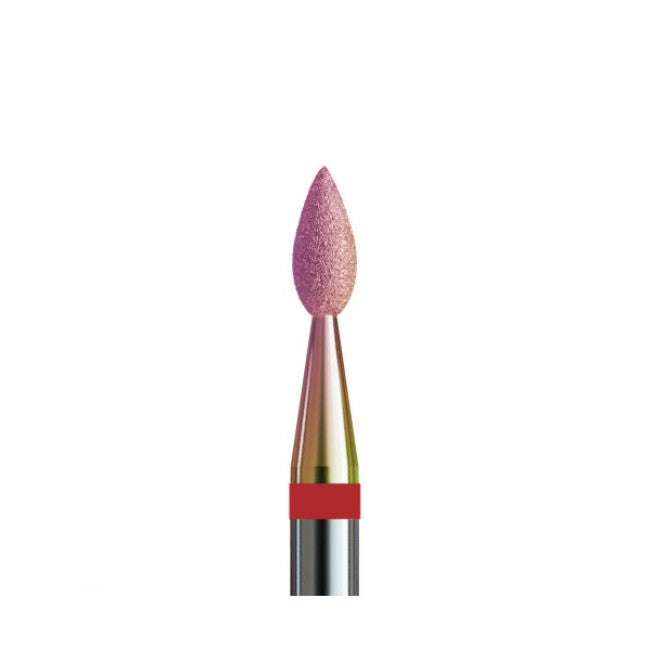 № 155 V104.257.514.018_K (Drill Bit Diamond Flame Small 257, d = 1.8 mm, Soft Abrasive, Chameleon Spraying)