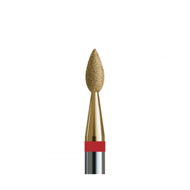 № 156 V104.257.514.018_Z (Drill Bit Diamond Flame Small 257, d = 1.8 mm, Soft Abrasive, with Zirconium Spraying)