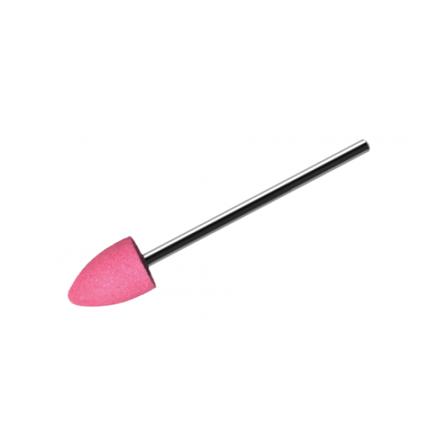 Corundum drill bit, 13.0 mm diameter, shape: rounded cone, medium abrasive, С207pk