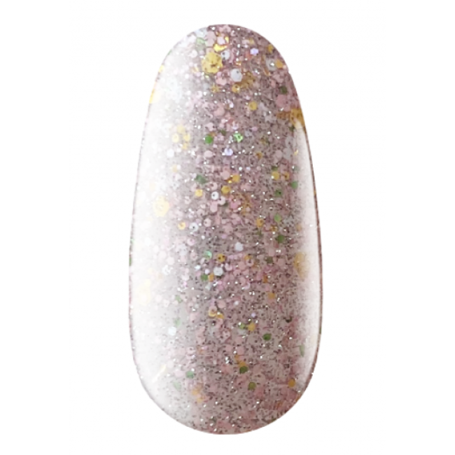 Reflective base coat for gel polish Crystal Drops, 7 ml