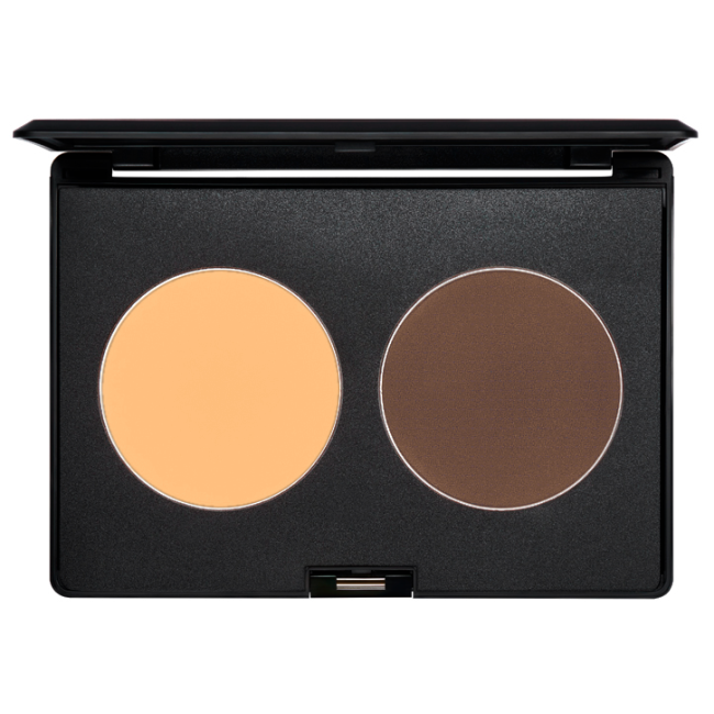 DUAL COMPACT No. 2 (KIT FOR LIGHT AND SHADOW CORRECTION OF THE FACE)