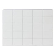 Set of Mini Buffs 120/120, Color: White (50pcs/pack)