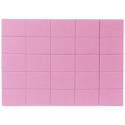 Set of Mini Buffs 120/120, Color: pink (50pcs/pack)