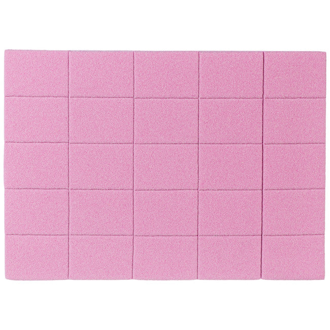 Set of Mini Buffs 120/120, Color: pink (50pcs/pack)