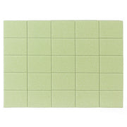 Set of Mini Buffs 120/120, Color: green (50pcs/pack)