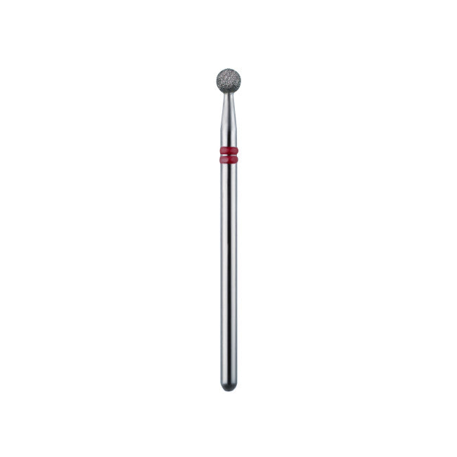 Diamond drill bit, 3.5 mm diameter, shape: ball, soft abrasive, part length 3.5 mm, P801f035
