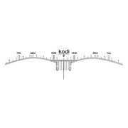Self-Adhesive Eyebrow Ruler (10pcs)