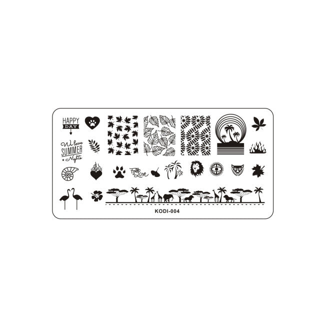 Stamping Plate KODI-004 (metal)