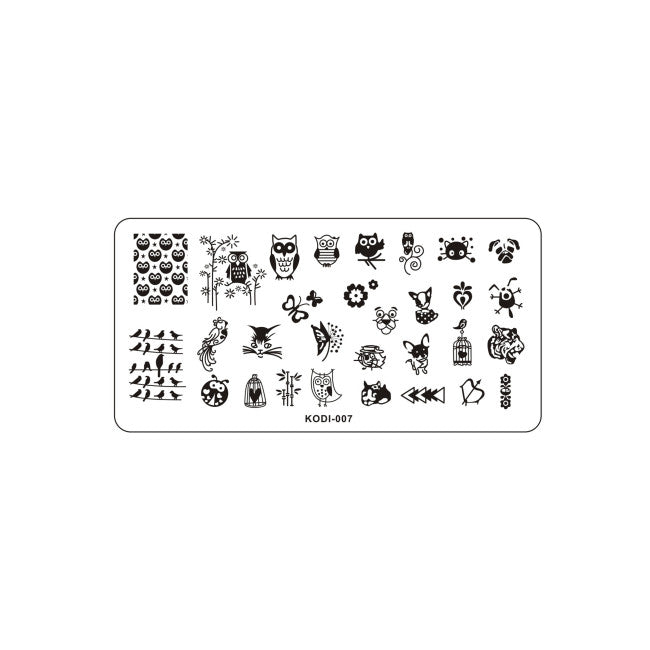 Stamping Plate KODI-007 (metal)