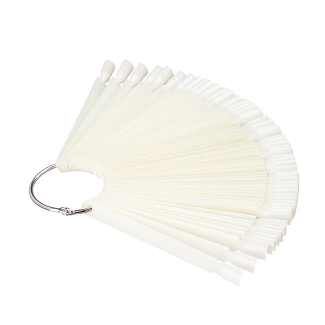 Fan-Shaped Demonstration Palette, 50 tips (natural color)